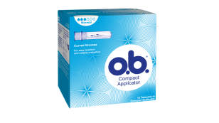 o.b.® Compact Applicator - Normal Super o.b.® Tamponer